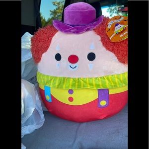 Squishmallow Bimbi the clown 12” BNWT